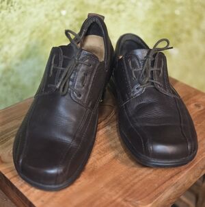 Classic Black Leather Men's Shoes